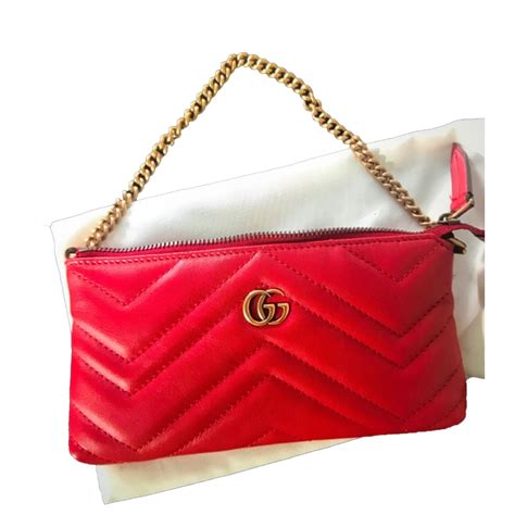 fiaschetta acciaio gucci|Gucci clutch bag.